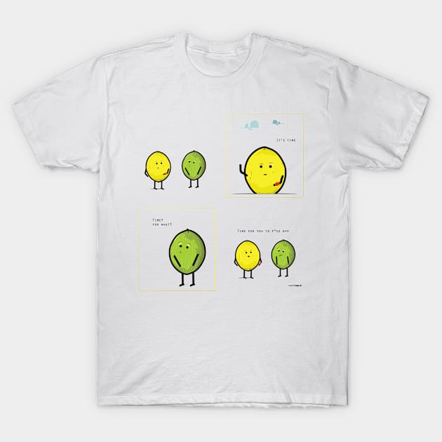 Lemon Ed - It's time T-Shirt by Frajtgorski